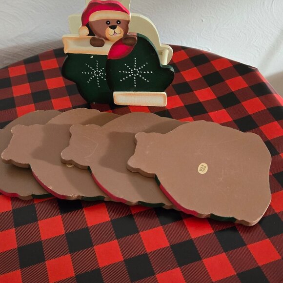 2 Sets Holiday Coasters - Picture 2 of 4